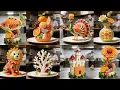 Lagu From Market to Masterpiece: The Art of Fruit \u0026 Vegetable Sculpting #fruit #food #knifeskills