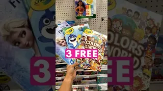 3 FREE Crayola Color Books at Target