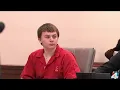 Grim medical examiner testimony emotional victim impact statements on 1st day of Aiden Fucci se