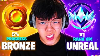 AsianJeff Bronze to Unreal Solo Ranked SPEEDRUN!
