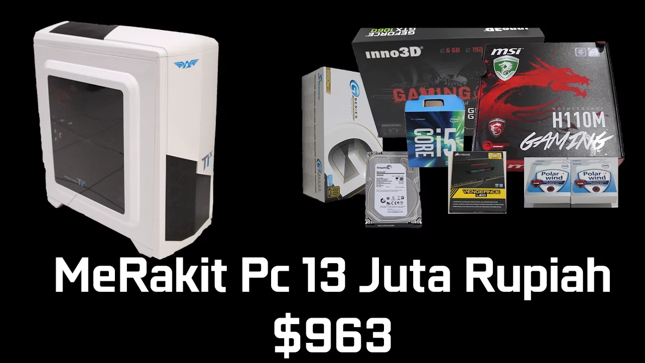 #188 ini dia PC GAMING yang sering di beli orang. 