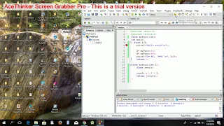Using the Codeblocks debugger Part 1