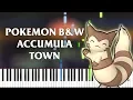 ACCUMULA TOWN - POKEMON BLACK/WHITE | Piano Tutorial
