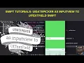 Swift Tutorials UIDatePicker as inputView to UITextField Swift