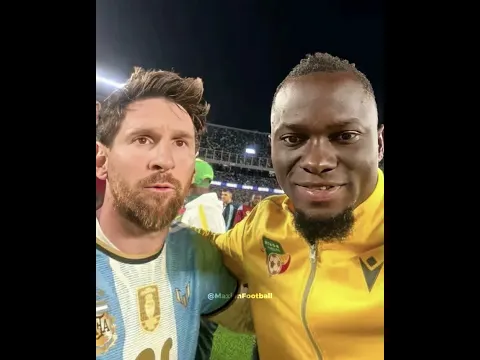 Messi's farewell 😭