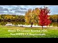 Illinois RN License Renewal 2026 New IDFPR CE Requirements