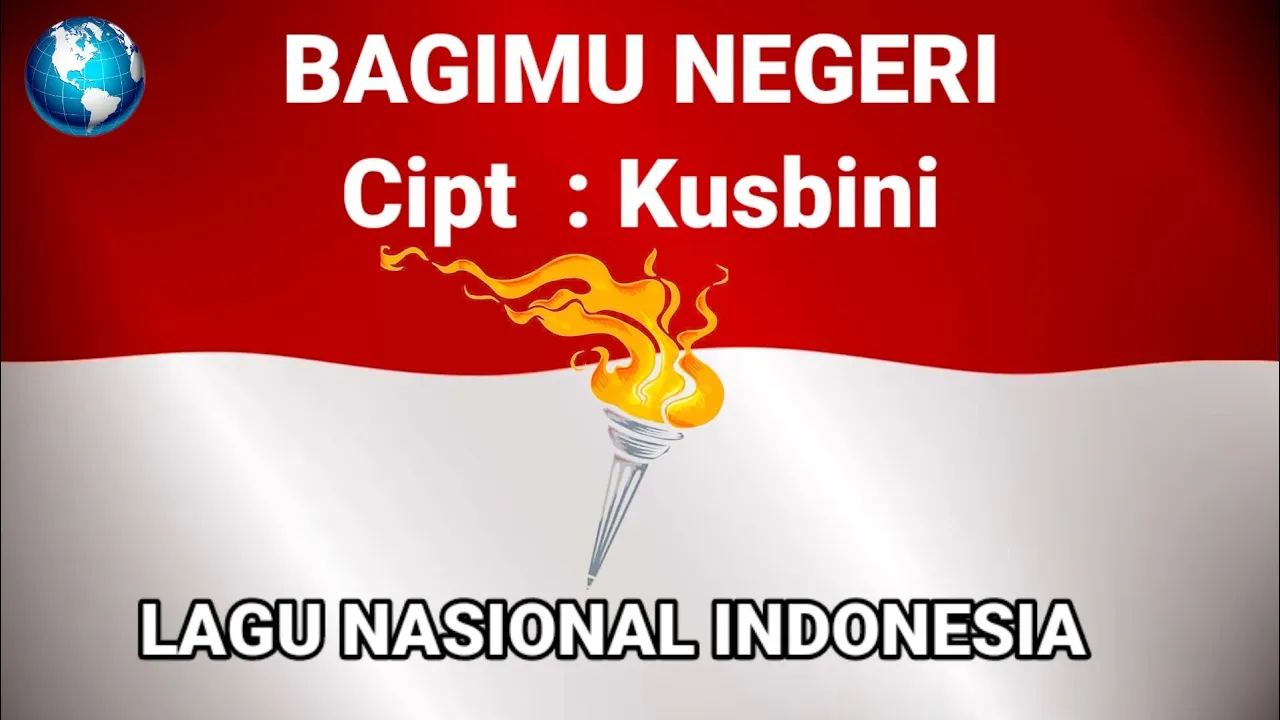 Lirik Lagu Bagimu Negeri (Padamu Negeri) - Lagu wajib Nasional Indonesia