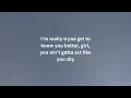 Chris Brown - Poppin' (Main) [Lyrics]