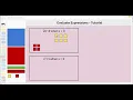 Algebra Tiles Progression - Evaluate Expressions