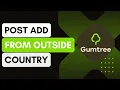 How To Post Ads To Gumtree From Outside The Country