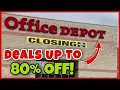 Better Than Black Friday Prices Up To 80 OFF Office Depot Store Closing Soon Event