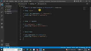 How to Detect an Undefined Object Property in JavaScript