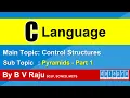 Pyramids in C Language Pyramid Pattern Programs in C Language C Language