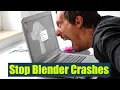 Blender Keeps Crashing Do THIS to Fix It