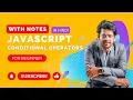 JavaScript Tutorial Comparison Operators For Beginners 2023 - Hindi