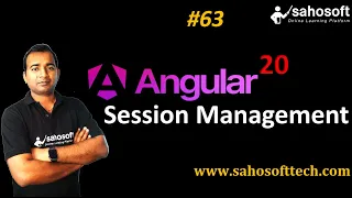 Session Management in Angular 20 session in Angular localStorage sessionStorage Sahosoft