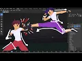 How To Animate A Fight Scene In Blender For Beginners - Part 1