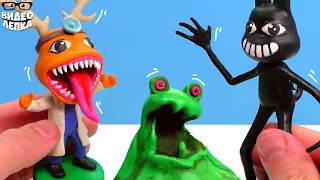 Лепим Животных из Аномальной Больницы 😬 Animal Hospital Anomaly ► Видео Лепка