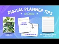 10 Tips to Help You Create Better Digital Planners in Canva