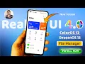 Lagu Realme UI 4.0 ColorOS 13 File Manager New Version Install Now |  Realme UI 4.0 Update | Atul Tech