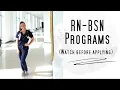 RN to BSN programs what you NEED to know