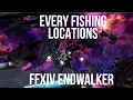 Where to find all fishing log locations baits in FF14 Endwalker