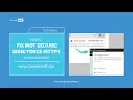 How to fix Not Secure sign or Force HTTPs using htaccess file in your File manager - cPanel