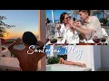 SANTORINI VLOG hotel room tour Imerovigli Santo winery Emirates review