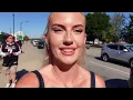 European Experiences Her First American College Football Game &  Tailgate