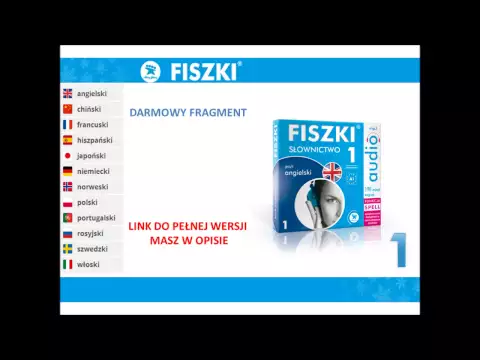 Download MP3 FISZKI - SŁOWNICTWO 1 - angielski