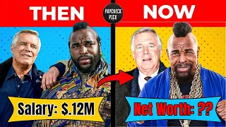 The A-TEAM Cast Salary Net Worth Then 1983 and Now