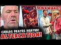 Download Lagu FOOTAGE* Carlos Prates HEATED ALTERCATION! Tom Aspinall RUNS INTO Ciryl Gane in ELEVATOR! UFC Paris
