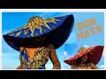 REVERSABLE WIDE BRIM SUN HAT Drafting and stitching