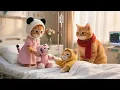 Download Lagu Ginger Sister Takes Leave from School to Help Mama at the Hospital, Baby Overjoyed to See Her! 🐾👶❤️