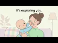 If Your Baby Puts Their Hand on Your Face, They're Trying to Tell You This…