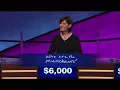 James Holzhauer Final Jeopardy Day 4