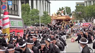 令和4年 岸和田だんじり祭 ラスト カンカン場 Kishiwada Danjiri Matsuri2022 9 18 