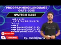 Programming Language GATE-2015 Problem Solution