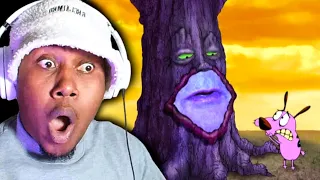 the magic tree of nowhere courage the cowardly dog reaction