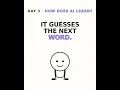AI 5-Day Learning Plan Day 3 How does Generative AI learn