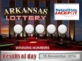Arkansas Natural State Jackpot 18 November 2014 Ar Lottery Arkansas Lottery