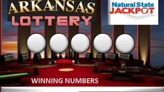 Arkansas Natural State Jackpot 18 November 2014 Ar Lottery Arkansas Lottery