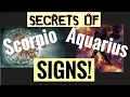 SCORPIO and AQUARIUS Signs Cursed signs in Vedic Astrology