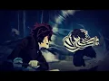 TANJIRO TRAINS WITH SERPENT HASHIRA OBANAI Demon Slayer Hashira training arc