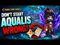 Aqualis Beginner Guide What to Prioritize Before You Waste Resources Sword x Staff