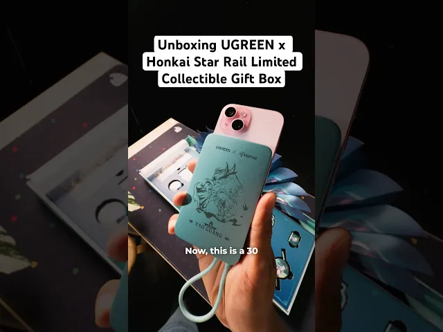 Unboxing the UGREEN x Honkai Star Rail Limited Collectible Gift Box