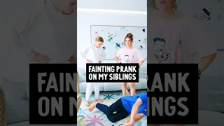 Faint prank on siblings
