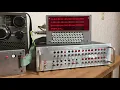 Homebrew 6802 computer decoding Morse code