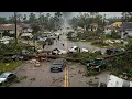 Download Lagu Chaos in Illinois vandaag! Storm tornado verwoest huizen en auto's in Belvidere! Omgevallen bomen...