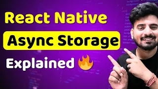 React Native Complete AsyncStorage Engineer Codewala